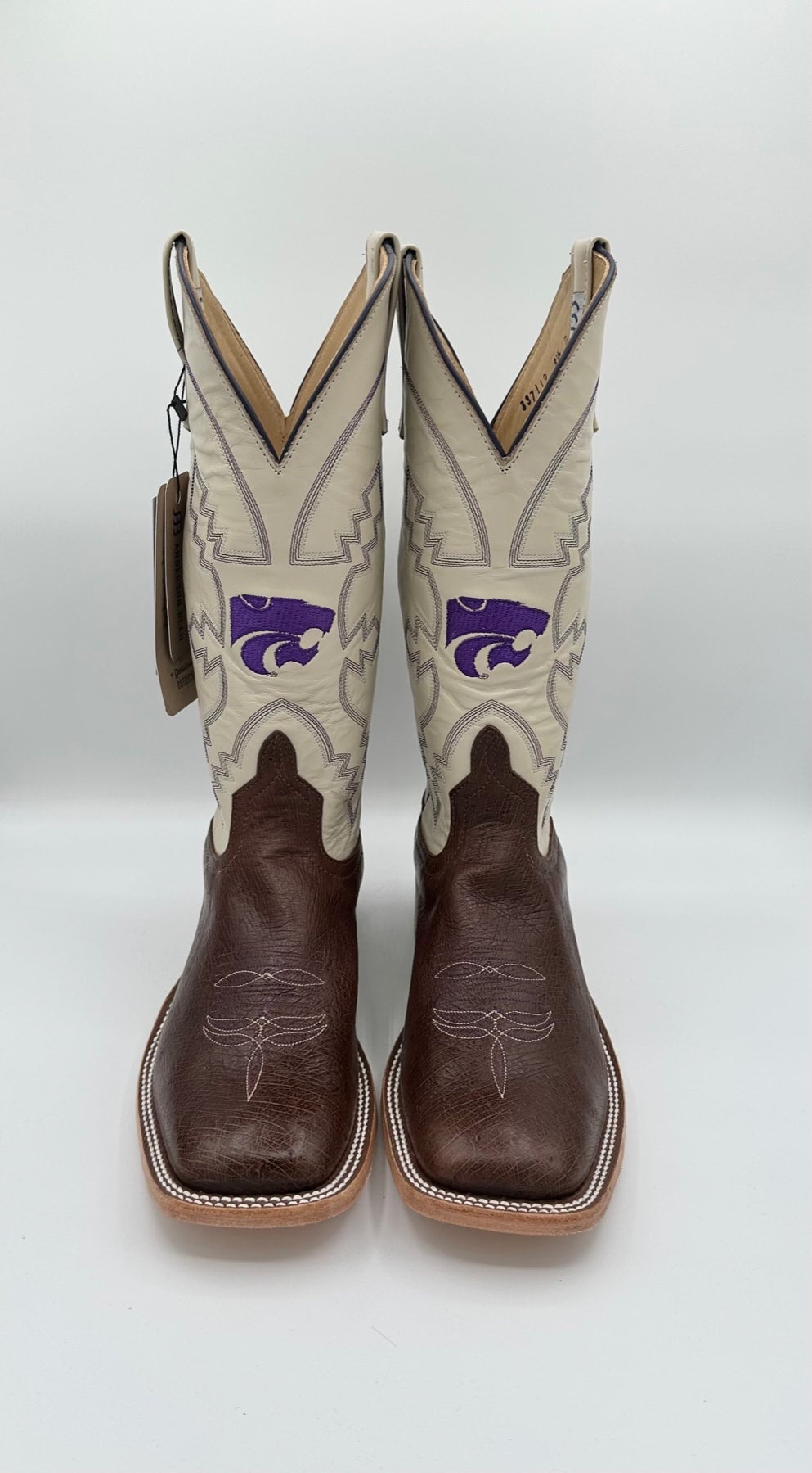 Anderson Bean K-State Ostrich Boots | Yee Haw Country Outfitters