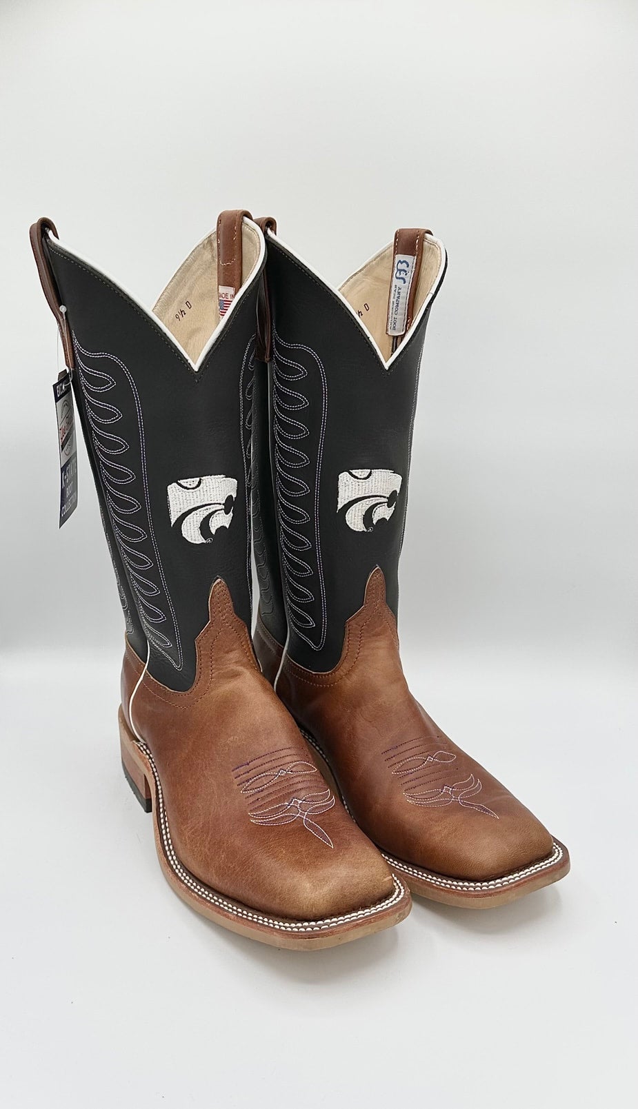 Anderson Bean K-State Briar Cowboy Boot Yee Haw Country Outfitters