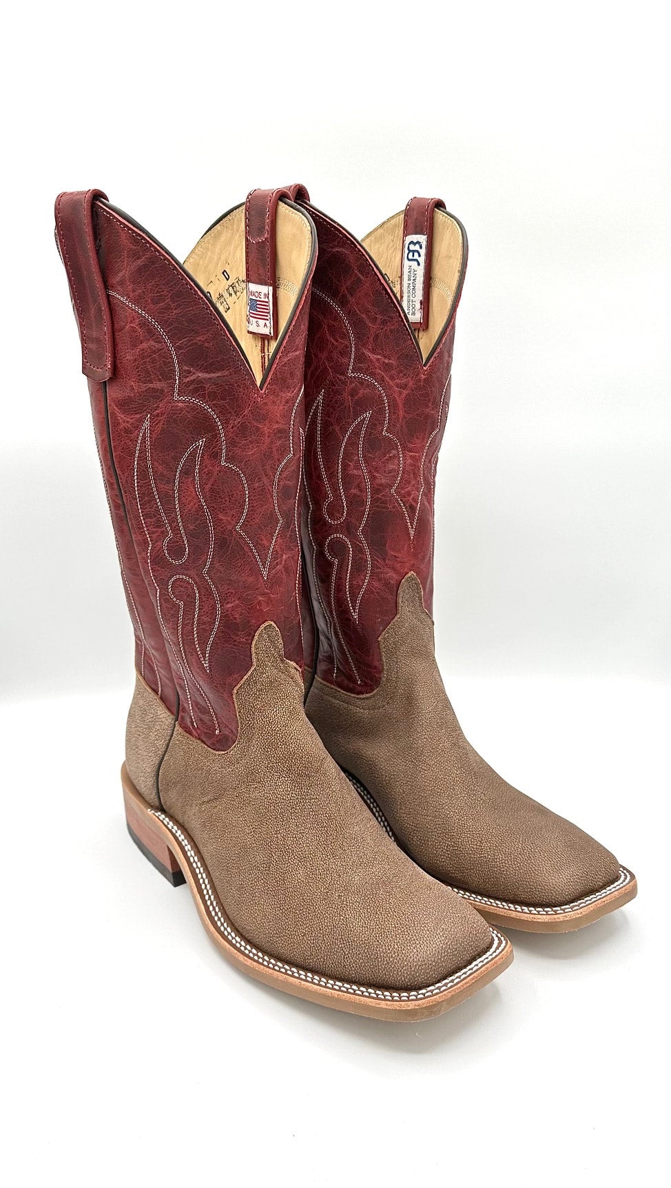Anderson Bean Camel Cowboy Boots Yee Haw Country Outfitters